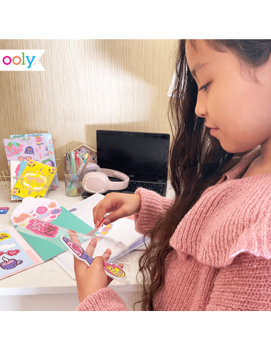 Pochette d'autocollants Girl Boss - Ooly