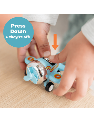 Avion bleu "Lofty" Presto Planes - Tiger Tribe