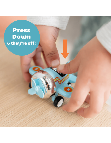 Avion bleu "Lofty" Presto Planes - Tiger Tribe