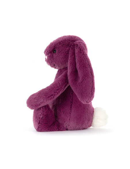 Peluche lapin Bashful Christmas Mauve (S) - Jellycat