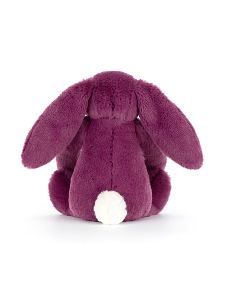 Peluche lapin Bashful Christmas Mauve (S) - Jellycat