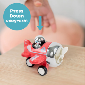 Avion rouge "Swoop" Presto Planes - Tiger Tribe 2