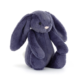 Peluche lapin Bashful Christmas Bleu (S) - Jellycat