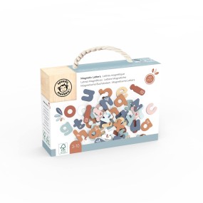 Lettres magnétiques en bois - Speedy Monkey