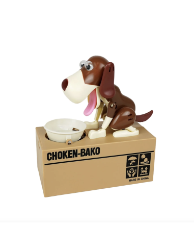 Tirelire chien mangeur de pièces - Winkee