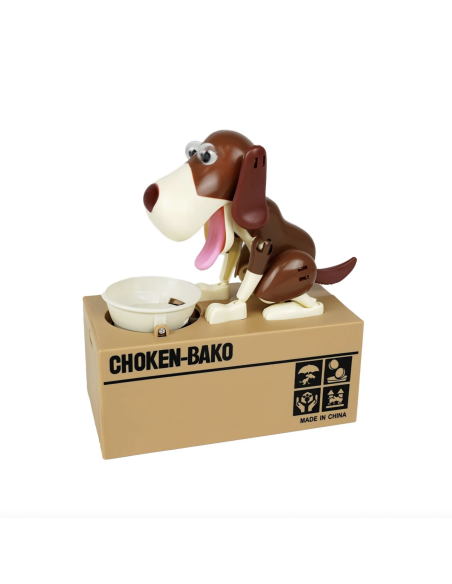 Tirelire chien mangeur de pièces - Winkee