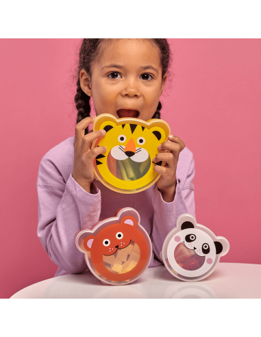 Set de 3 boites à goûter Kidoki - Kikkerland