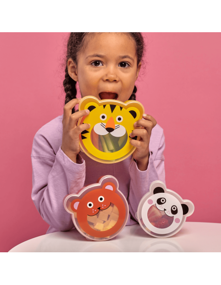 Set de 3 boites à goûter Kidoki - Kikkerland