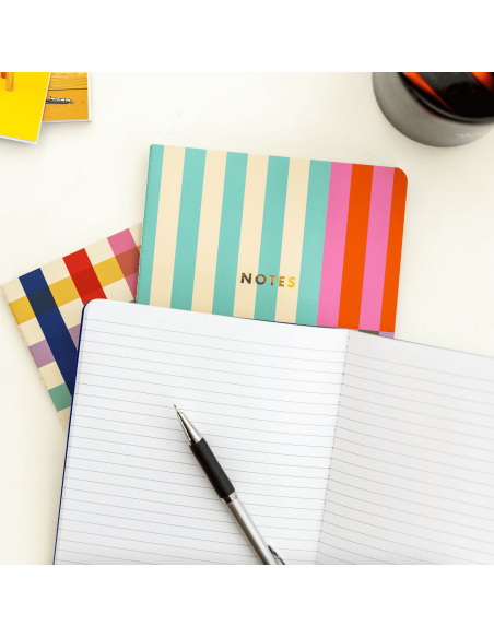 Set de 3 carnets géométriques - Kikkerland