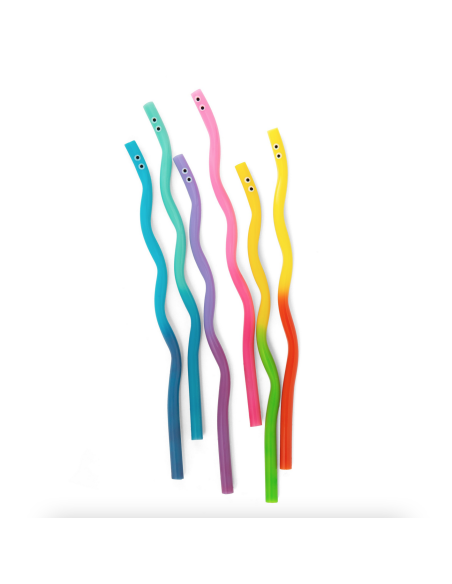 Pailles magiques Kidoki - Kikkerland