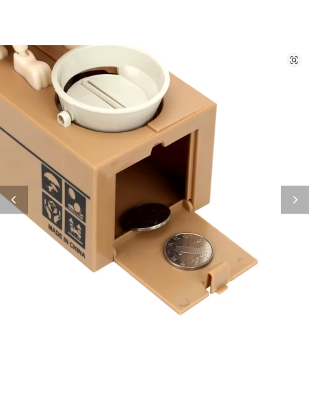 Tirelire chien mangeur de pièces - Winkee