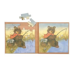 2 puzzles magnétiques ours - Egmont Toys