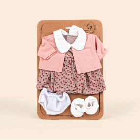 Ensemble 4 pièces Robe à fleurs - Egmont Toys