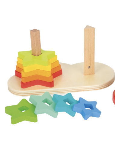 Formes à empliler arc-en-ciel - Small Foot