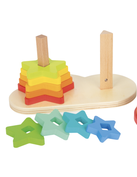 Formes à empliler arc-en-ciel - Small Foot