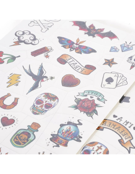 Tatouages éphémères Pirates - Legami