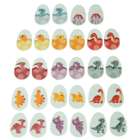 Memory dinosaures en bois - Small Foot 2