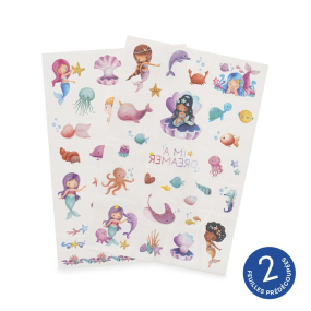 Tatouages éphémères Sirène - Legami 2