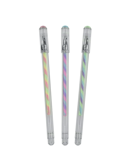3 Stylos multicolores Twist - Legami