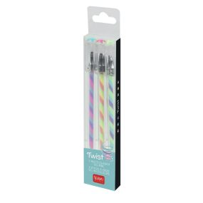 3 Stylos multicolores Twist - Legami 2