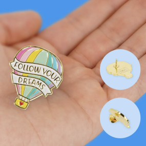 Pin's Montgolfière - Legami 2