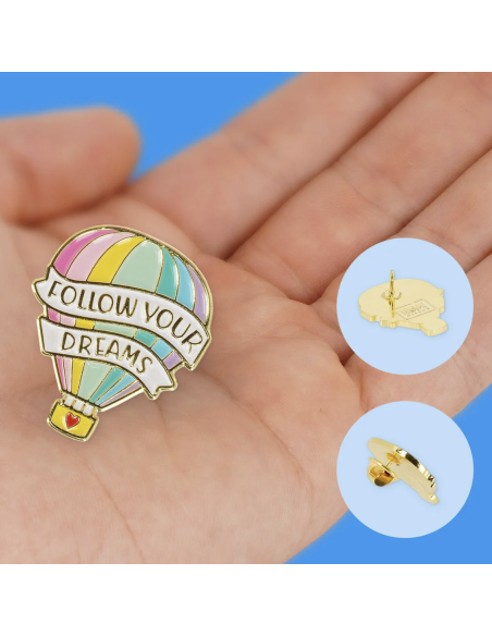 Pin's Montgolfière - Legami