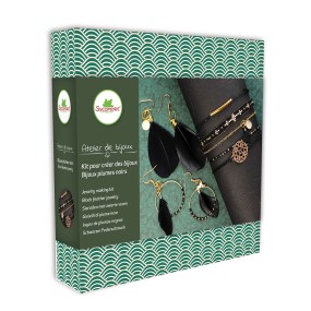 Kit bijoux plumes du soir - Sycomore