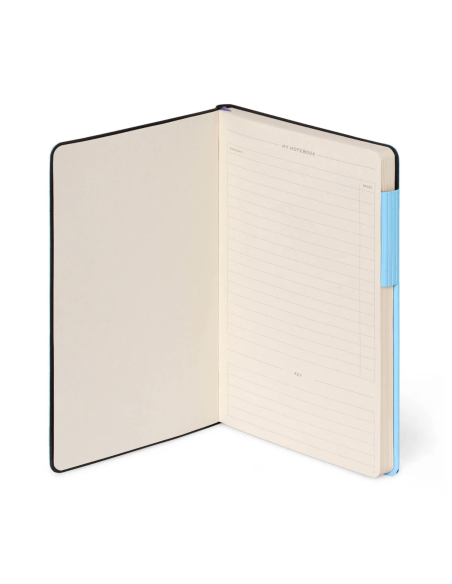 Carnet ligné avec couverture souple Aura - Legami