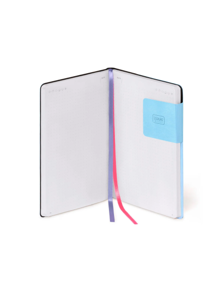 Carnet pointillé avec couverture souple Aura - Legami