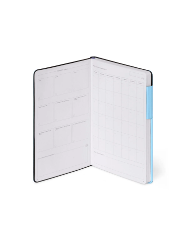 Carnet pointillé avec couverture souple Aura - Legami