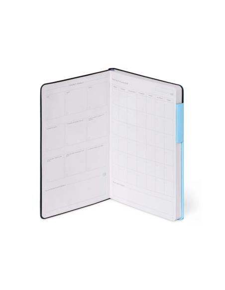 Carnet pointillé avec couverture souple Aura - Legami