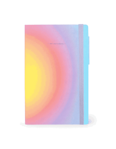 Carnet pointillé avec couverture souple Aura - Legami