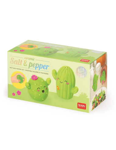 Salière et poivrière Cactus - Legami