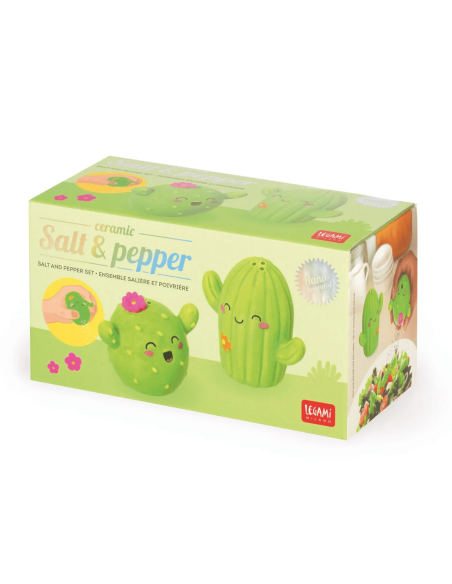 Salière et poivrière Cactus - Legami