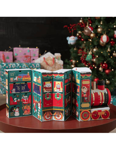 Calendrier de l'avent train - Legami