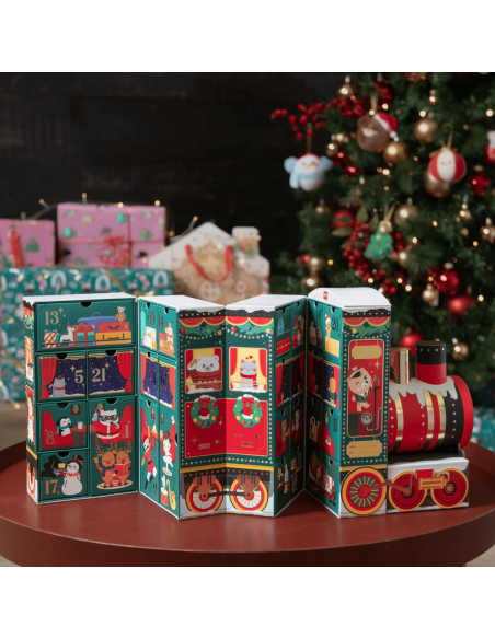 Calendrier de l'avent train - Legami