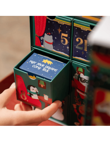 Calendrier de l'avent train - Legami