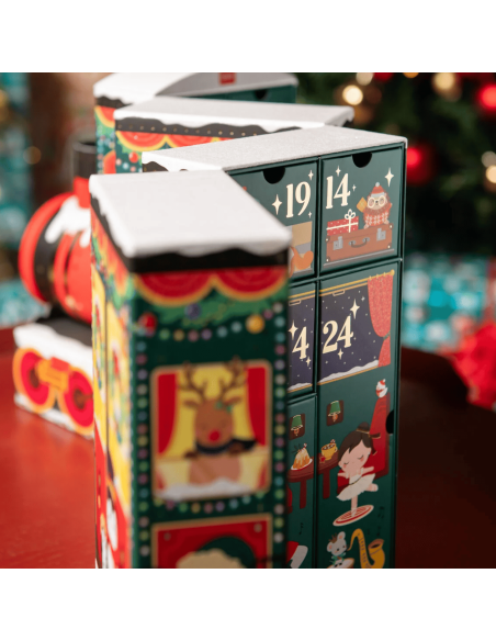 Calendrier de l'avent train - Legami