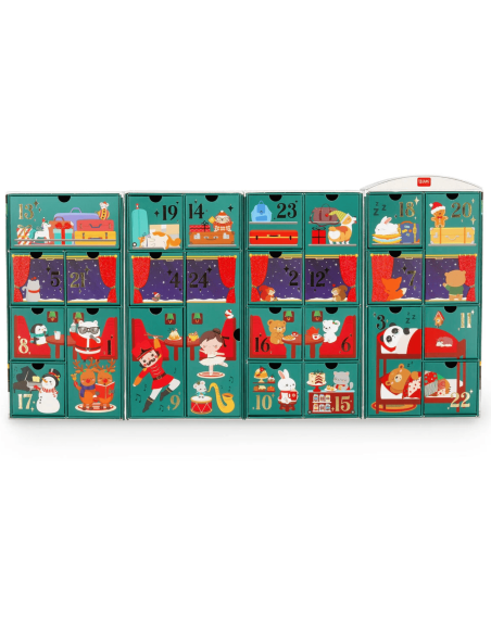 Calendrier de l'avent train - Legami