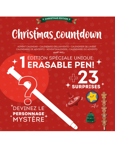 Calendrier de l'avent train - Legami