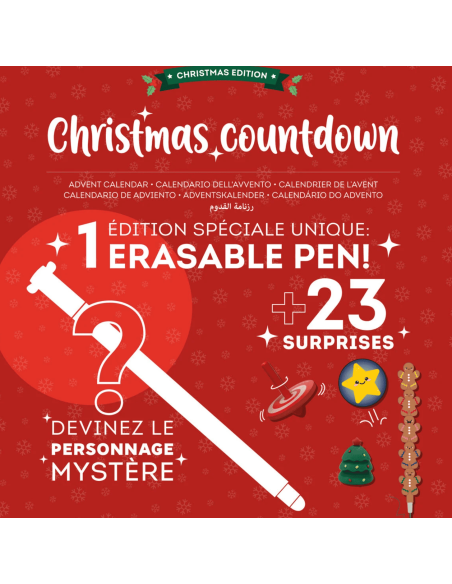 Calendrier de l'avent train - Legami