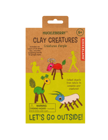 Fabrique ta créature en argile Huckleberry -...