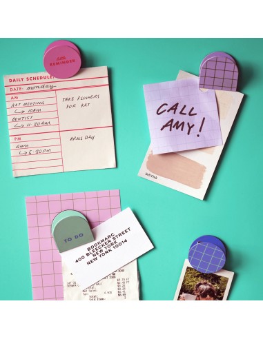 Set de 4 Clics magnétique - Kikkerland