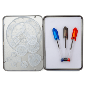 Spirographe de poche - Kikkerland 2