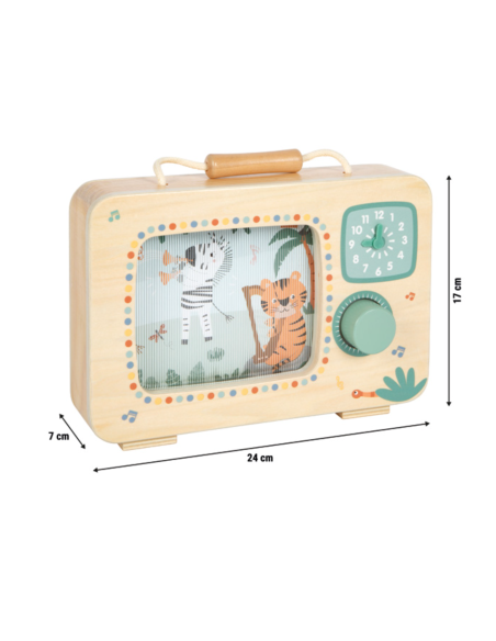 Boîte à musique télévision Safari - Small foot