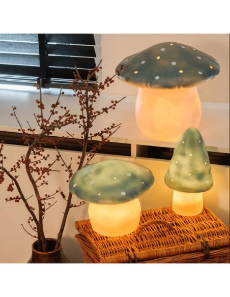 Lampe Veilleuse champignon Bleu (S) - Egmont Toys