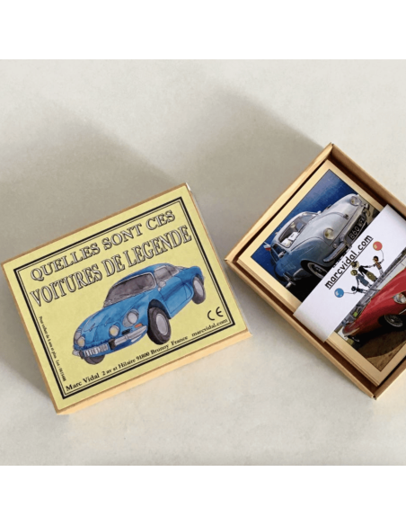 Quelles sont ces voitures de légende ? - Marc Vidal
