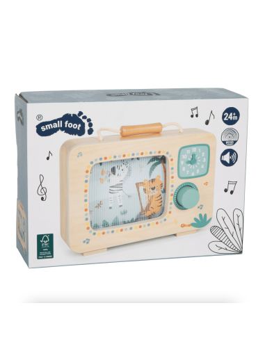 Boîte à musique télévision Safari - Small Foot