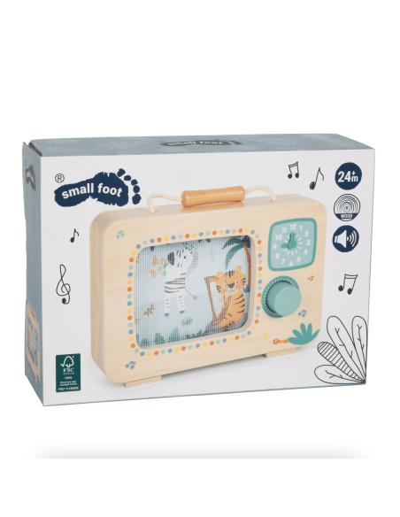 Boîte à musique télévision Safari - Small Foot