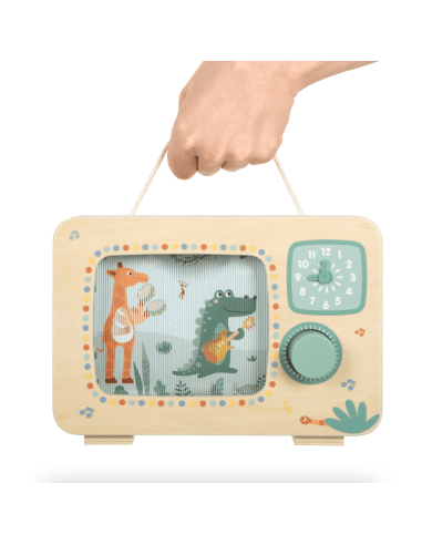Boîte à musique télévision Safari - Small Foot